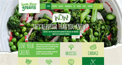 Desktop Screenshot of loveyourgreens.co.uk