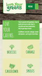 Mobile Screenshot of loveyourgreens.co.uk